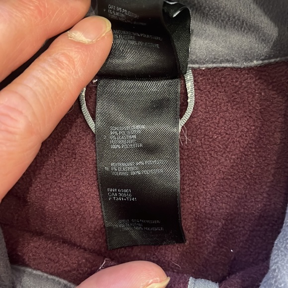 Women's Northface Pink Jacket with fleece lining Size S - Picture 8 of 9